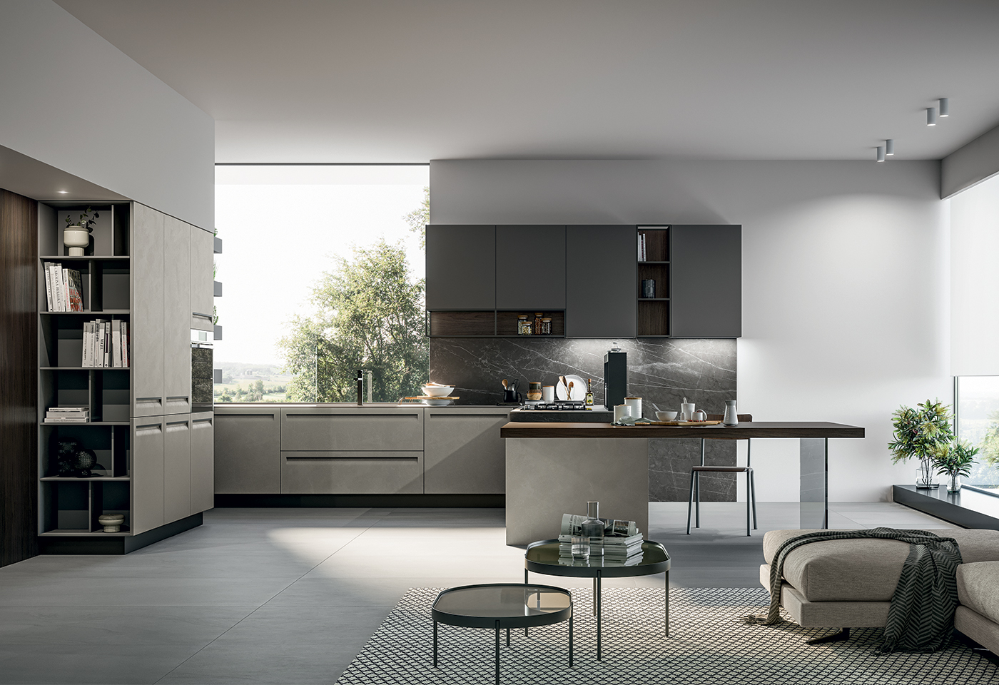 100 idee cucine con isola moderne e funzionali  Kitchen decor modern,  Interior design kitchen, Kitchen interior